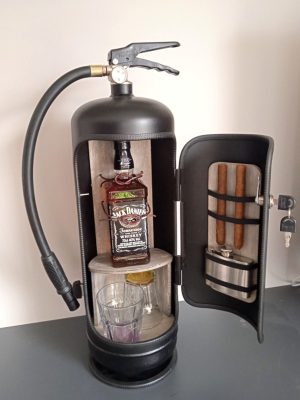 mini bar extincteur aménagements jack daniels